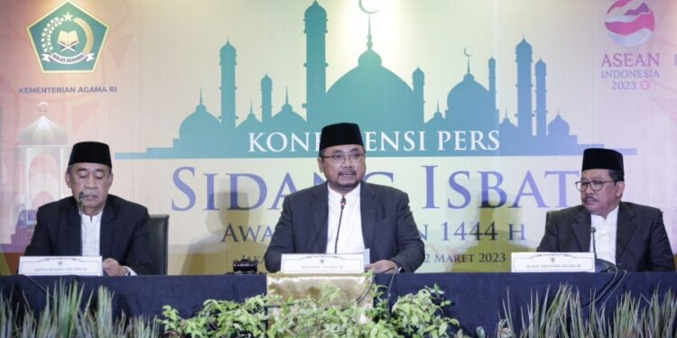 Pemerintah Tetapkan Ramadan Jatuh 23 Maret 2023