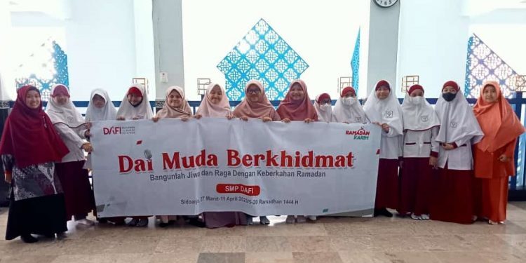 Tumbuhkan Cinta Al Quran Santri SMP Dafi Lakukan Dakwah 