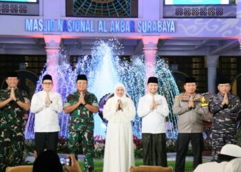 Gubernur Khofifah : Terimakasih Warga Jatim atas Proses Penghormatan Perbedaan Penentuan 1 Syawal