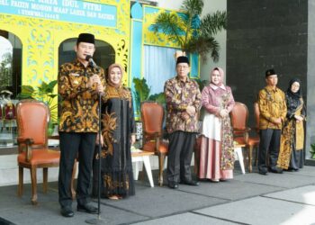 Hari Kedua Masuk Kerja, Lamongan Gelar Halalbihalal