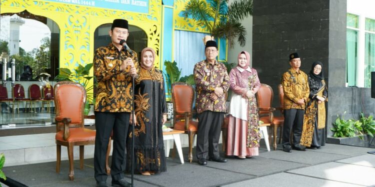 Hari Kedua Masuk Kerja, Lamongan Gelar Halalbihalal