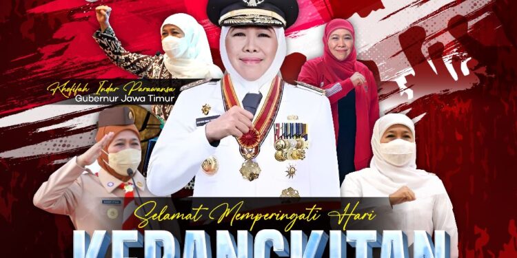 Harkitnas 2023, Gubernur Khofifah Ajak Masyarakat Semangat dan Optimis Hadapi Tantangan Global