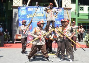 SMA YPM 2 Sidoarjo Tampilkan Ekstra Unggulan Dalam Gala Show