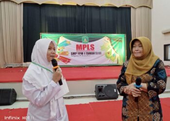 SMP YPM 1 Taman Ahiri Kegiatan MPLS Dengan Ikrar Anti Bullying dan Pentas Seni