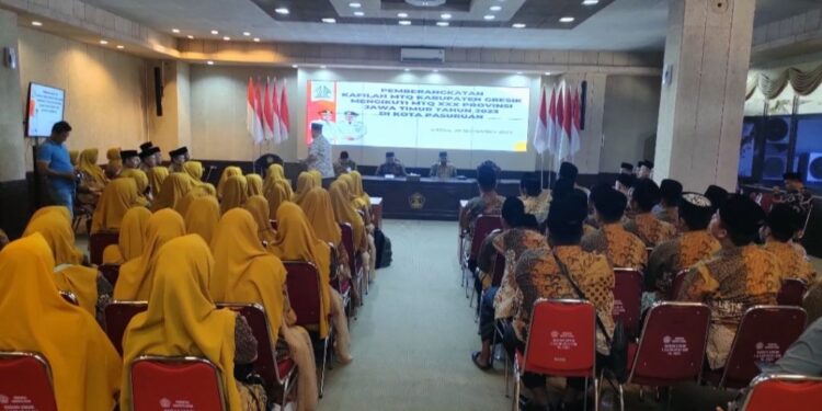 Gresik Berangkatan 82 Kafilah MTQ ke Ajang MTQ Provinsi Jawa Timur di Kota Pasuruan