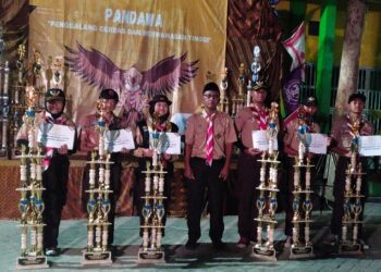 MTs Negeri 2 Nganjuk Juara Umum Diajang Pandawa Season I SMK Krian 1 Sidoarjo