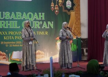 Dari MTQ XXX Jatim, MSQ Putri Sodoarjo Berhasil Raih Medali Emas