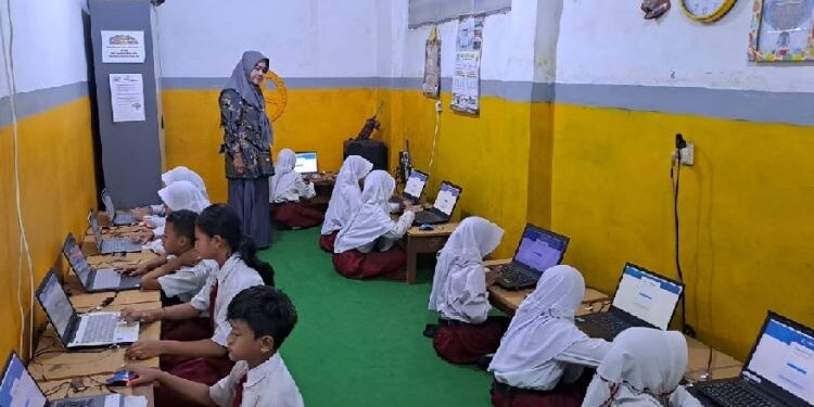 Hari Pertama Gladi Bersih ANBK Tahap I Berjalan Aman, Puluhan MI Belum Sinkronisasi