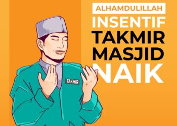 Alhamdulillah, Insentif Takmir Masjid Naik
