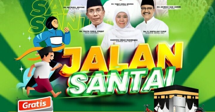 Peringati HSN 2023 Pemprov Jatim dan PBNU, Siapkan Grandprize Mobil Hingga 60 Paket Umroh