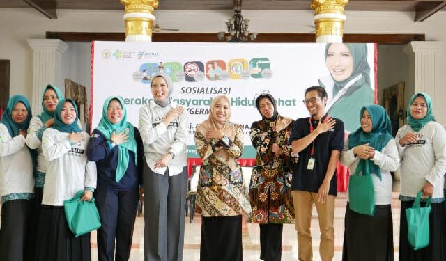 Hindari Penyakit Cacar monyet, Ning Sasha Sosialisasikan ‘Germas’