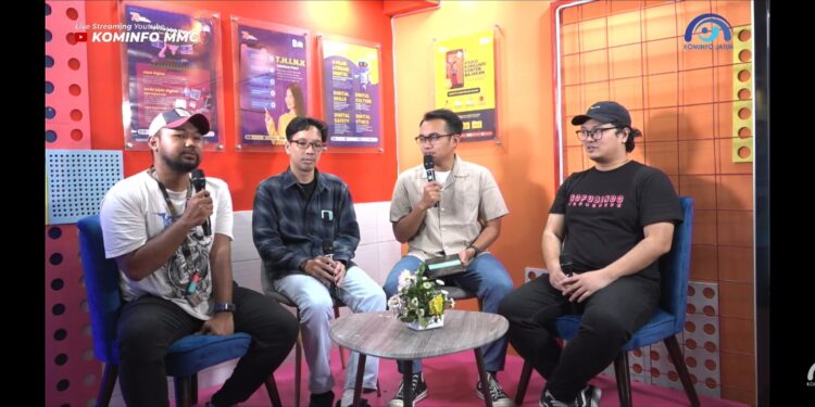 Diskominfo Jatim Gelar Podcast : Perkembangan Industri Kreatif dan Talenta Digital di Jawa Timur.