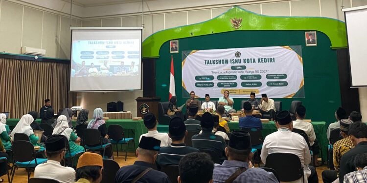 ISNU Kota Kediri Gelar Talkshow Tingkatkan Partisipasi Politik Warga NU