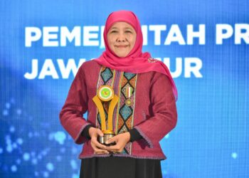 Pemprov Jatim Menjadi Juara Umum Anugerah DEN 2023