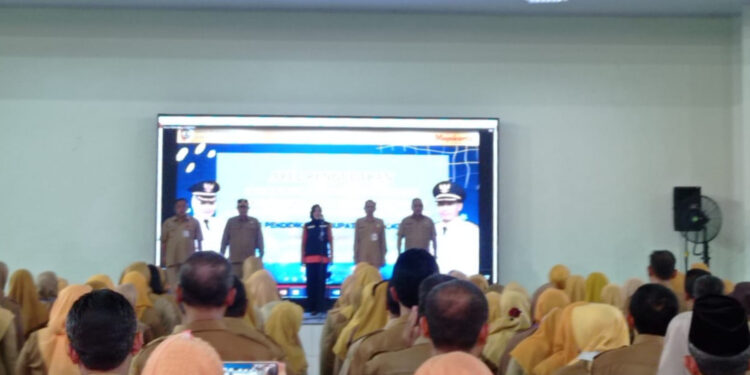 Guru ASN Kabupaten Mojokerto Ucapkan Ikrar Netralitas Dalam Pemilu 2024