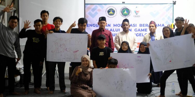 LPM Umaha Lakukan Penguatan Moderasi Beragama pada Kalangan Remaja di Rusunawa Ngelom