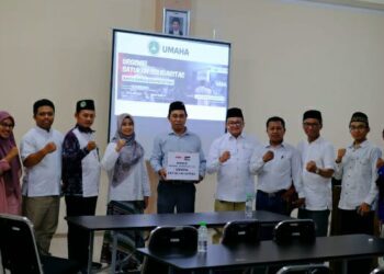 Rektor Umaha Bacakan Pernyataan Sikap Atas Tragedi Kemanusiaan di Palestina.