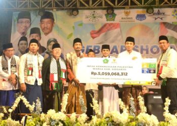 Baznas Sidoarjo Galang Bantuan Palestina Terkumpul Rp 5 Miliar