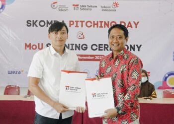 SMK Telkom Sidoarjo Gelar ‘Skomda Pitching Day’