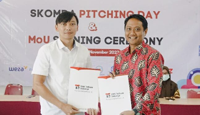 SMK Telkom Sidoarjo Gelar ‘Skomda Pitching Day’