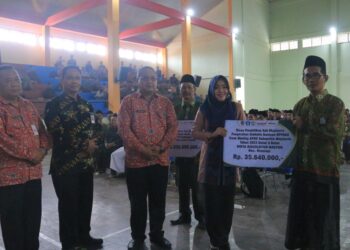 Dana BPPDGS Guru Dan Madin Mojokerto Telah Cair