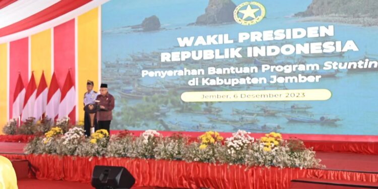 Wapres : Pemberian Bantuan Stunting Harus Tepat Sasaran dan Tidak Tumpang Tindih