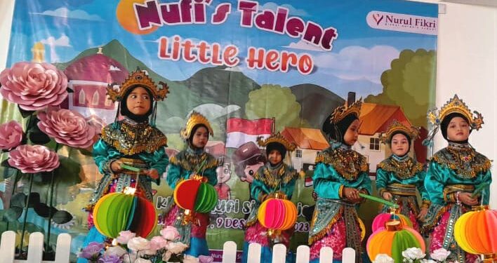 KB-TK Nufi Sukodono Gelar Nufi’s Talent Dengan Tema ‘Little Hero’