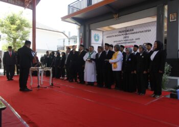 Bupati Sugiri Lantik dan Ingatkan  Peran, Fungsi 1.951 Anggota BPD 