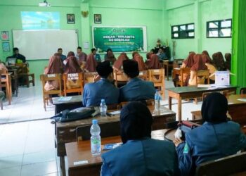 IPNU dan IPPNU UINSA Perkuat Motivasi Siswa MA NU Sidoarjo Aktif Berorganisasi