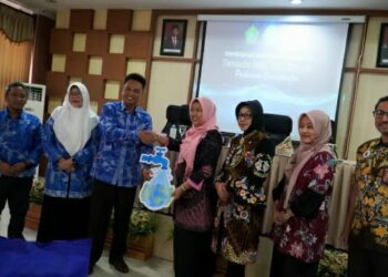 Berkat CSR Delta Tirta  Warga dan Puskesmas Barengkrajan Nikmati Air Bersih