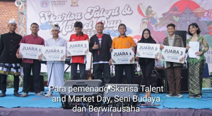 SMK Krian 1 Tampilkan Seluruh Hasil Karya Siswanya Dalam Gelaran P5