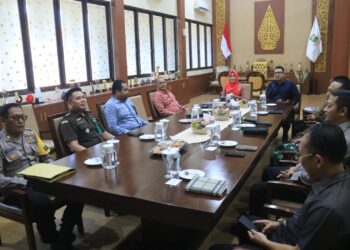 Jelang Tahun Baru 2024, Forkopimda Mojokerto Raya Gelar Rapat Koordinasi