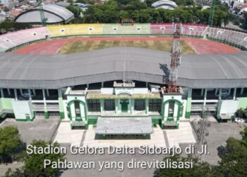 Revitalisasi Stadion GOR Delta Sidoarjo Berstandar FIFA