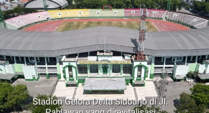 Revitalisasi Stadion GOR Delta Sidoarjo Berstandar FIFA