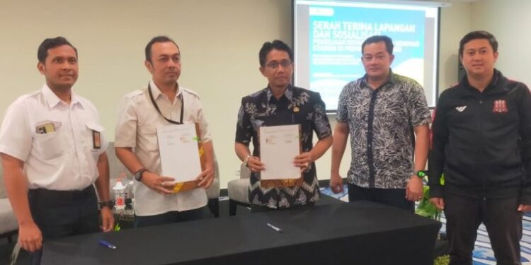 Usai Serahkan GOR Delta ke KPPP Wil I Jatim, Renovasi Segera Dilakukan