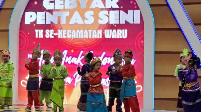 IGTKI Waru Gelar Pentas Seni ‘Aku Anak Indonesia Berjiwa Pancasila’