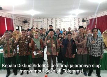Komunitas”BrangWetan” Bersama Dikbud Sidoarjo Wujudkan Sekolah Toleransi