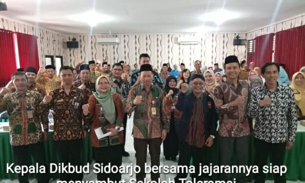 Komunitas”BrangWetan” Bersama Dikbud Sidoarjo Wujudkan Sekolah Toleransi