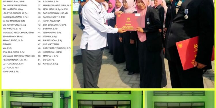 Presiden RI Beri Kehormatan 52 ASN Kemenag Tulungagung