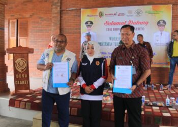 Bupati Ikfina Buka Workshop Literasi Pertanian Sekaligus MoU Bersama Yayasan Bima Sakti,