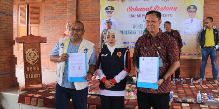 Bupati Ikfina Buka Workshop Literasi Pertanian Sekaligus MoU Bersama Yayasan Bima Sakti,