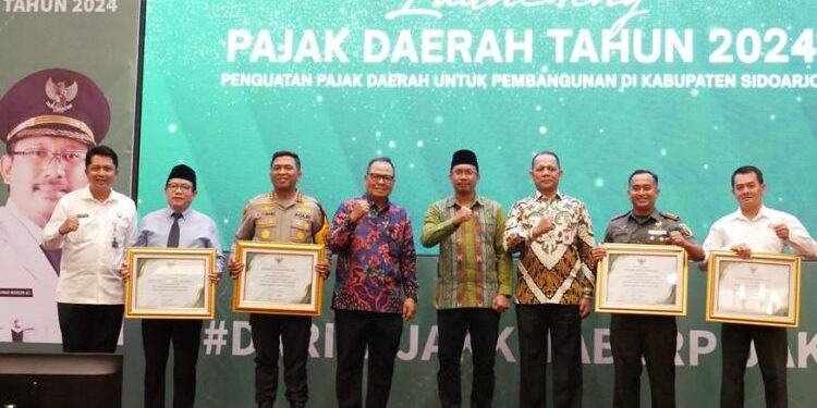 Pemkab Sidoarjo Dapat Apresiasi Dari Mendagri Atas Penerimaan Pajak Melebihi Target