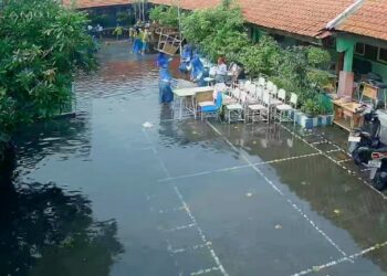 Kasek SDN Sumokali Berharap Banjir Tidak Masuk Kelas Lagi