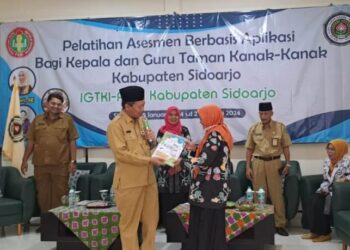 IGTKI PGRI Sidoarjo Selenggarakan Pelatihan Asesmen Berbasis Aplikasi