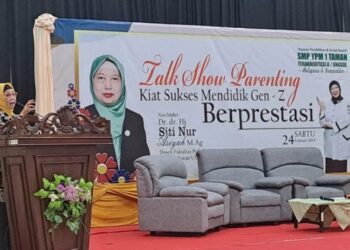 SMP YPM 1Taman Beri Rahasia Sukses Berprestasi Lewat Talk Show Mendidik Anak Gen z