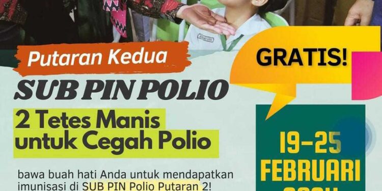 Ayo…Sukseskan PIN Polio ke Dua