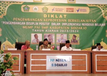 MGMP PAI Sidoarjo Kembali Adakan Diklat PKB Dalam Implementasi Merdeka Belajar
