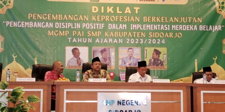 MGMP PAI Sidoarjo Kembali Adakan Diklat PKB Dalam Implementasi Merdeka Belajar