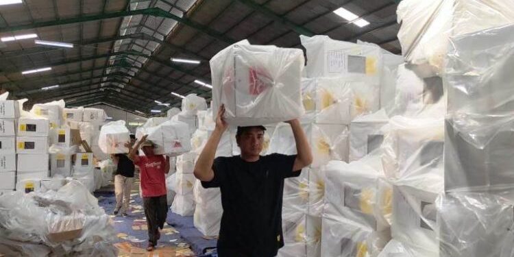 Panwascam Sidoarjo Pastikan Pendistribusian logistik Pemilu Selesai Hari Ini