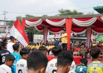 Cari Bibit Unggul Sepak Bola, Sidoarjo Gelar LPI Tingkat SD